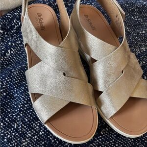 Dr. Scholl's Women's Silver Sandals